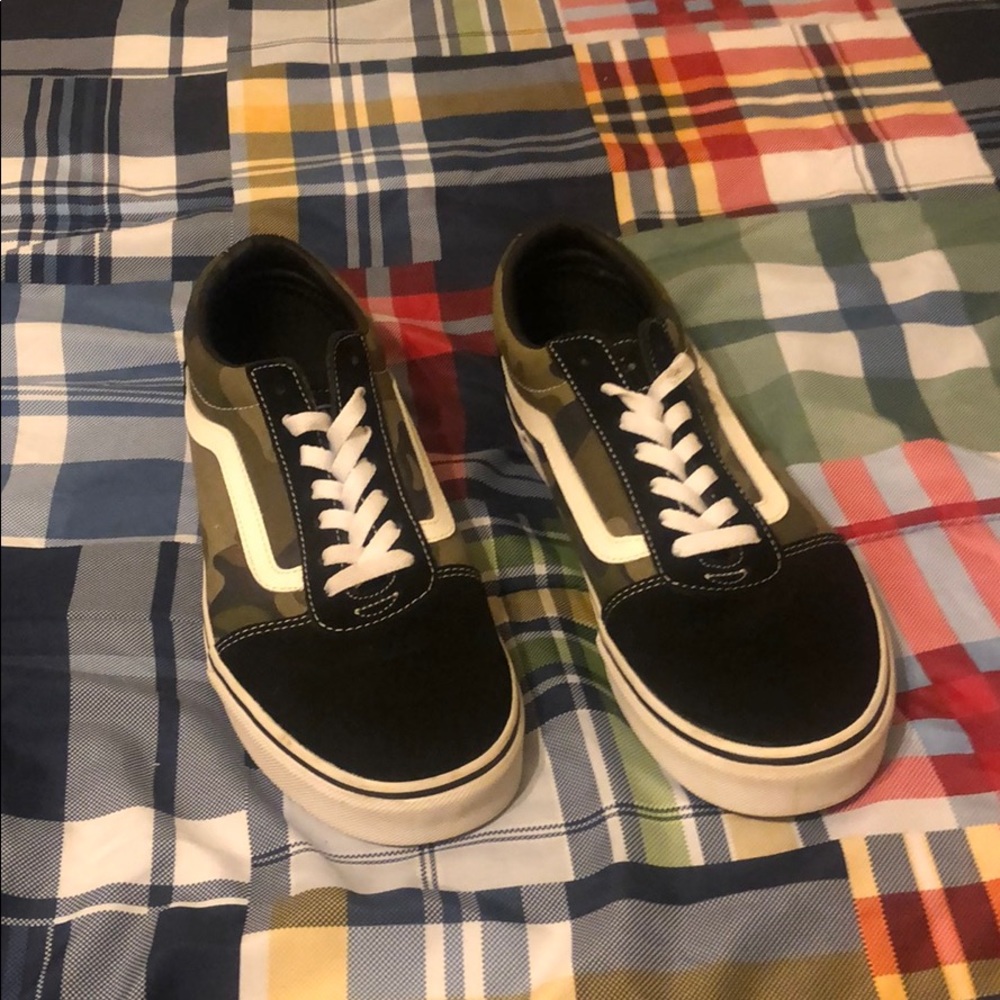 Camo vans